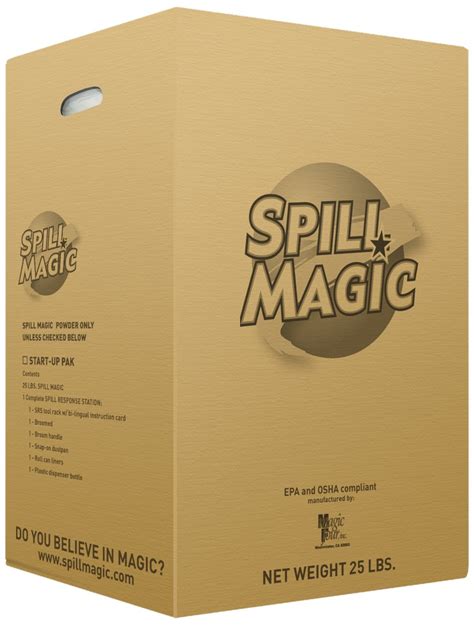 Spill magic powder